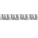 Карниз з гіпсу к-132 h25х15мм