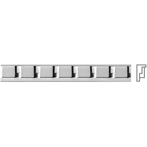 Карниз из гипса к-96 h24х12мм