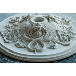 Розетка гіпсова з візерунком  р-195 Ø550