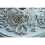 Розетка гіпсова з візерунком  р-195 Ø550