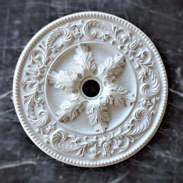 Розетка гіпсова з візерунком р-2 Ø395