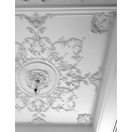 Розетка гіпсова з флористичними мотивами р-119 Ø600