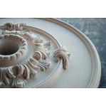 Розетка гіпсова з флористичними мотивами р-119 Ø600