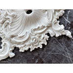 Розетка гіпсова у стилі бароко, у вигляді ромба р-28 890х725