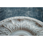 Розетка гіпсова в класичному стилі з листям аканта р-71 Ø460