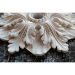 Розетка гіпсова у класичному стилі у вигляді квітки р-78 Ø430