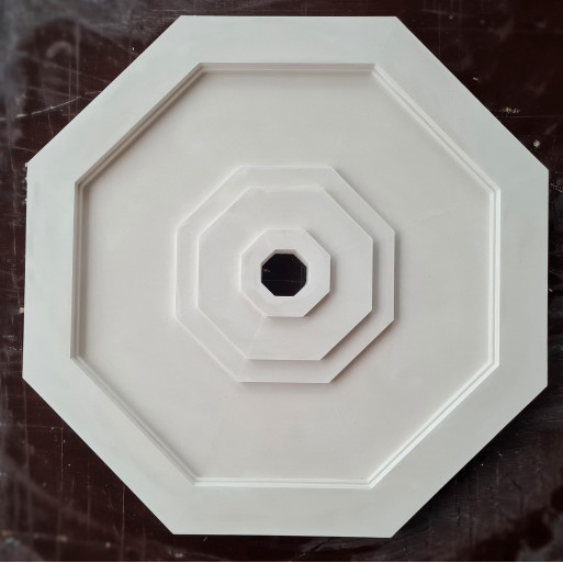 Розетка стельова з гіпсу р-108 Ø593