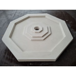 Розетка стельова з гіпсу р-108 Ø593