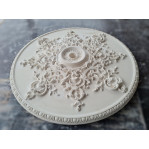 Розетка гіпсова в класичному стилі з різьбленим малюнком р-114 Ø875