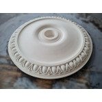 Розетка гіпсова в класичному стилі з іонікою по канту р-120 Ø700