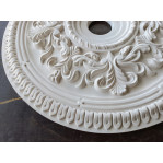 Розетка стельова з гіпсу в класичному стилі з візерунком р-13 Ø530