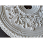 Розетка стельова з гіпсу в класичному стилі з візерунком р-13 Ø530