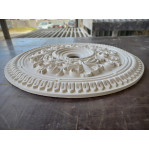 Розетка стельова з гіпсу в класичному стилі з візерунком р-13 Ø530