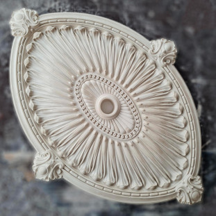 Розетка гипсовая овальной формы р-152 875х1185