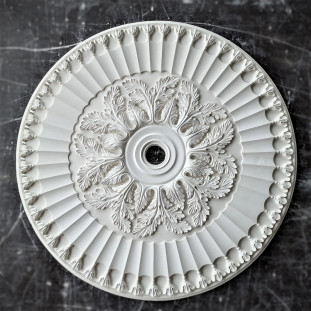 Розетка гіпсова в класичному стилі з малюнком р-160 Ø800