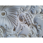 Розетка гіпсова в стилі бароко р-161 mini h1100х800 мм