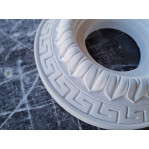 Розетка гіпсова з грецьким орнаментом під світильник р-163 Ø150