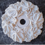 Розетка гіпсова з виноградним листям р-171 Ø430