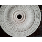 Розетка з гіпсу в грецькому стилі з міандром по канту р-18 Ø510