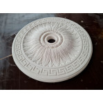 Розетка з гіпсу в грецькому стилі з міандром по канту р-18 Ø510