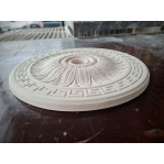 Розетка з гіпсу в грецькому стилі з міандром по канту р-18 Ø510