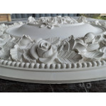 Розетка гіпсова в класичному стилі з трояндами р-225 Ø700