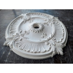 Розетка гіпсова в класичному стилі з квітами р-30 Ø740