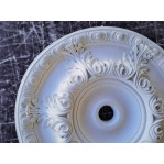 Розетка гіпсова в класичному стилі з листям аканта р-31 Ø494