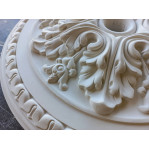 Розетка гипсовая в классическом стиле с цветком р-32а  Ø400