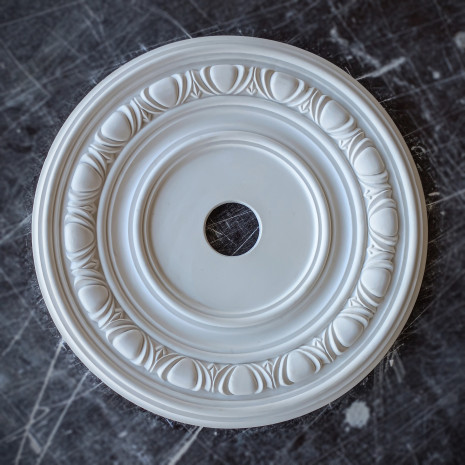 Розетка гіпсова в класичному стилі з іонікою р-36 Ø410