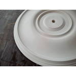 Розетка гіпсова гладка в класичному стилі р-39 Ø530