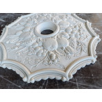 Розетка стельова з гіпсу з фруктовим малюнком, символ достатку р-41 Ø440