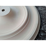 Розетка стельова з гіпсу гладка, без візерунка р-42 Ø600