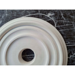 Розетка стельова з гіпсу гладка, без візерунка р-43 Ø280