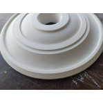 Розетка гіпсова гладка, без візерунка р-45 Ø260