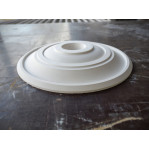 Розетка гіпсова гладка, без візерунка р-45 Ø260