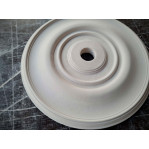 Розетка гіпсова в класичному стилі без візерунка р-47 Ø200