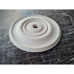 Розетка гіпсова в класичному стилі без візерунка р-47 Ø200