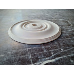 Розетка гіпсова в класичному стилі без візерунка р-47 Ø200