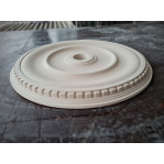 Розетка гіпсова в класичному стилі з рустиками по канту р-48 Ø530