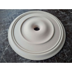 Розетка гіпсова в класичному стилі без візерунка р-49 Ø500