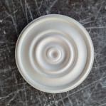 Розетка стельова з гіпсу р-50 Ø120