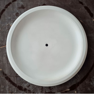 Розетка гіпсова гладка у вигляді купола р-52 Ø680