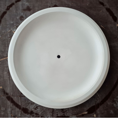 Розетка гіпсова гладка у вигляді купола р-52 Ø680