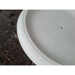 Розетка гіпсова гладка у вигляді купола р-52 Ø680