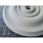 Розетка гіпсова гладка в класичному стилі р-53 Ø1000