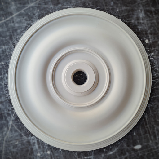 Розетка гіпсова гладка в класичному стилі р-54 Ø700