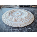 Розетка гіпсова в класичному стилі з мушлями р-56 Ø840