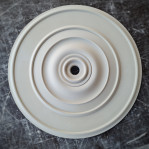 Розетка гіпсова гладка, в класичному стилі р-62 Ø750