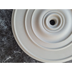 Розетка гіпсова гладка, в класичному стилі р-62 Ø750